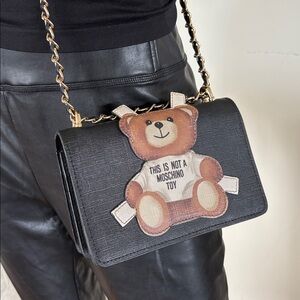 Moschino This Is Not A Moschino Toy Teddy Bear Convertible Bag
